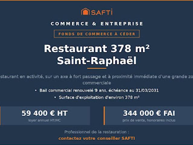 Local Commercial vente à Arrondissement de Draguignan, Saint-raphaël