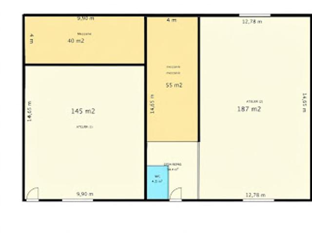 Local Commercial vente à Bordeaux, Créon