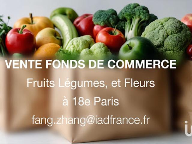 Local Commercial vente à Paris, Île-de-France