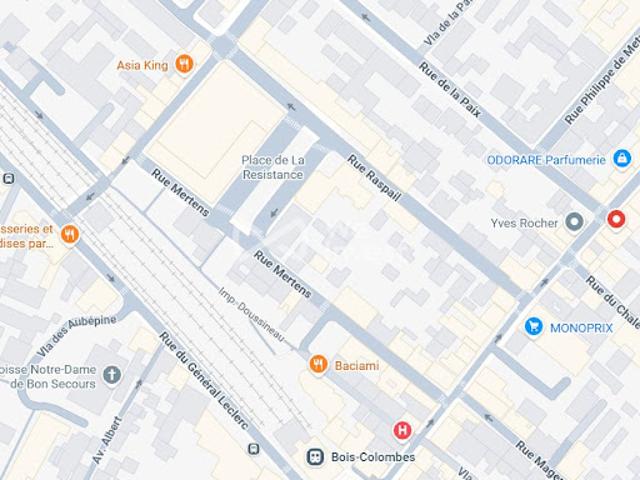 Local Commercial vente à Nanterre, Bois-colombes