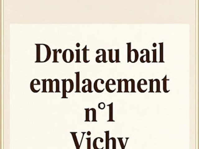 Local Commercial vente à Vichy