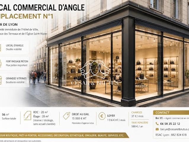 Local Commercial vente à Lyon, Métropole de Lyon