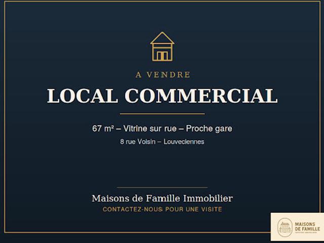 Local Commercial vente à Saint-Germain-en-Laye, Louveciennes