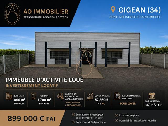 Local Commercial vente à Montpellier, Montbazin