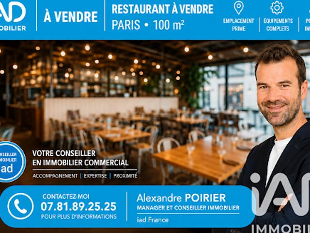 Local Commercial vente à Paris, Île-de-France