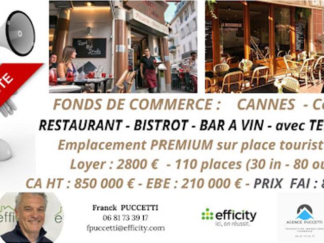 Local Commercial vente à France métropolitaine, Cannes
