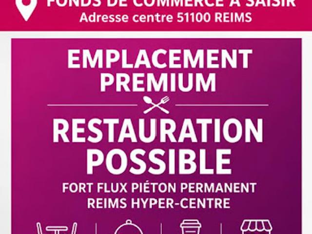 Local Commercial vente à Reims