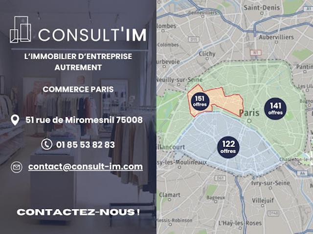 Local Commercial vente à Paris, Île-de-France