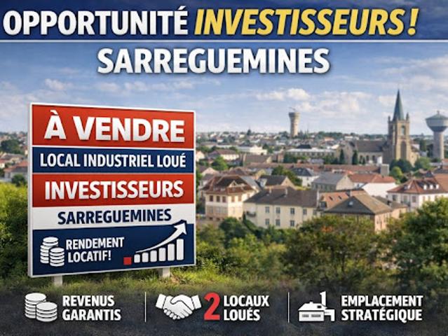 Local Commercial vente à Sarreguemines