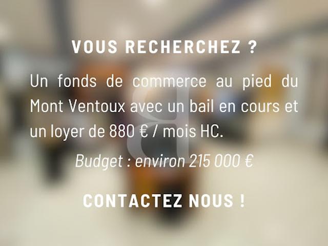 Local Commercial vente à Carpentras, Malaucène