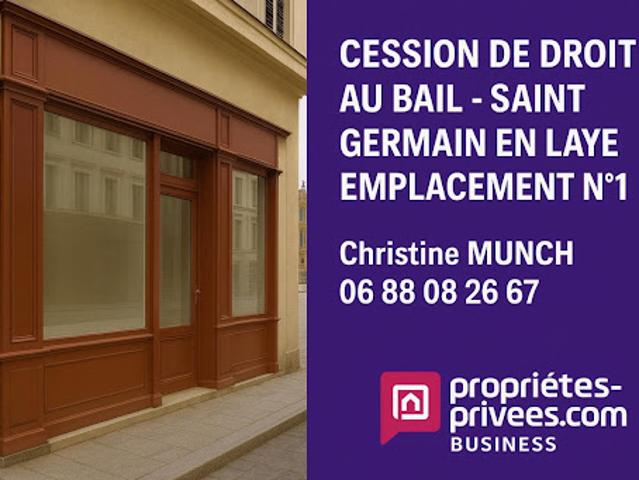 Local Commercial vente à Saint-Germain-en-Laye, Saint-germain-en-laye