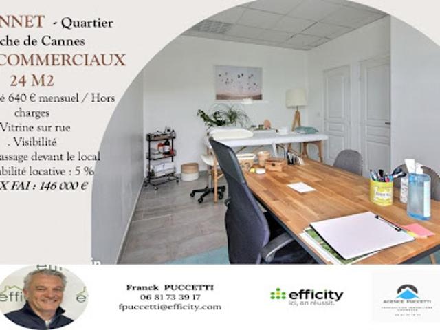 Local Commercial vente à Le Cannet