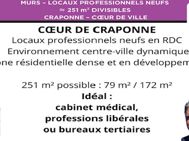 Local Commercial vente à Lyon, Métropole de Lyon