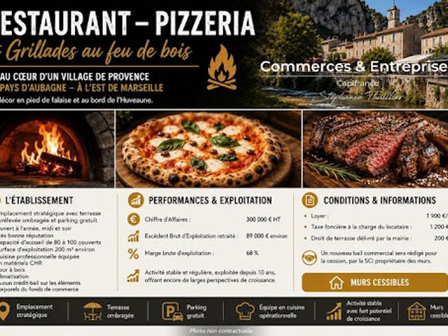 Local Commercial vente à Marseille, Roquevaire