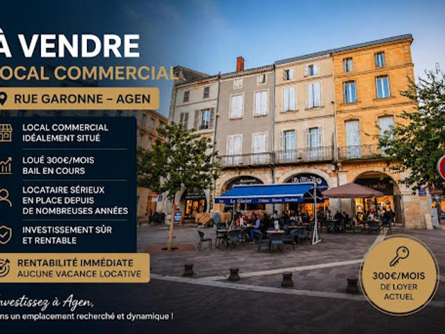 Local Commercial vente à Agen