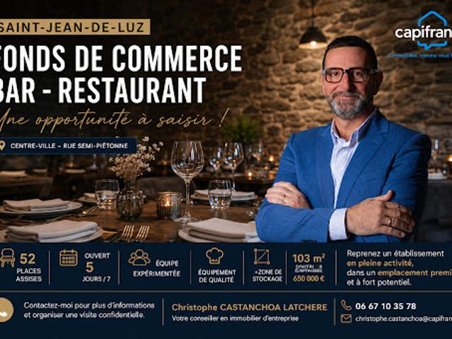 Local Commercial vente à Bayonne, Ciboure