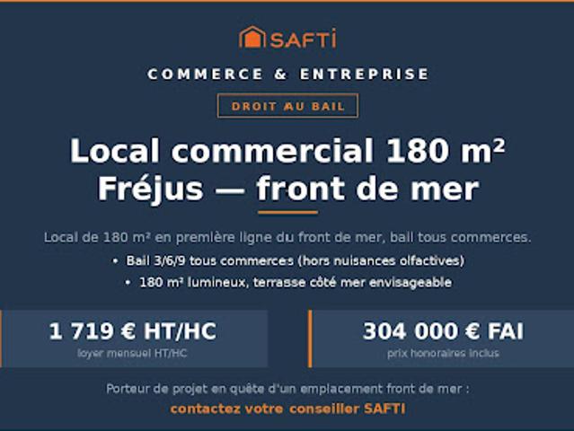 Local Commercial vente à Arrondissement de Draguignan, Fréjus