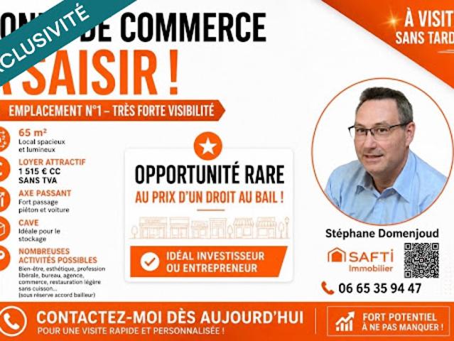 Local Commercial vente à Sarcelles, Montmorency
