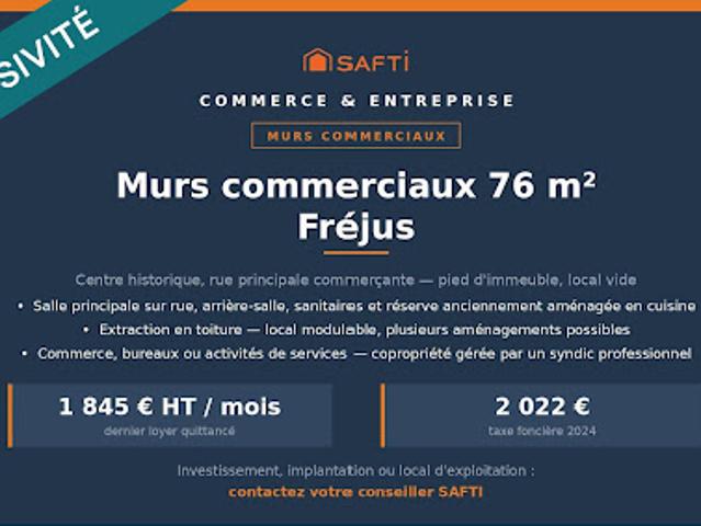 Local Commercial vente à Arrondissement de Draguignan, Fréjus