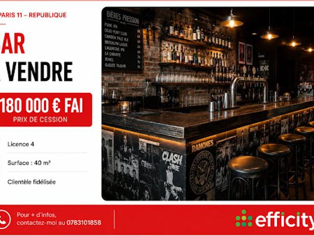 Local Commercial vente à Paris, Île-de-France