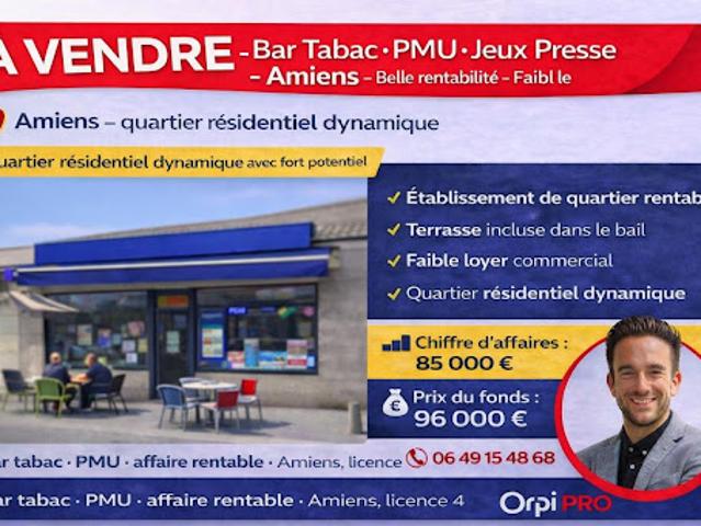 Local Commercial vente à Amiens