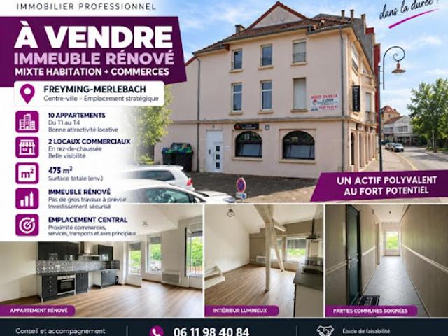 Local Commercial vente à Forbach-Boulay-Moselle, Freyming-merlebach