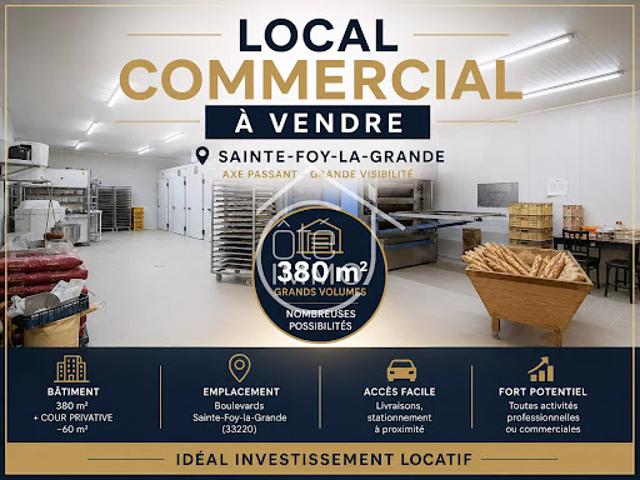 Local Commercial vente à Libourne, Pineuilh