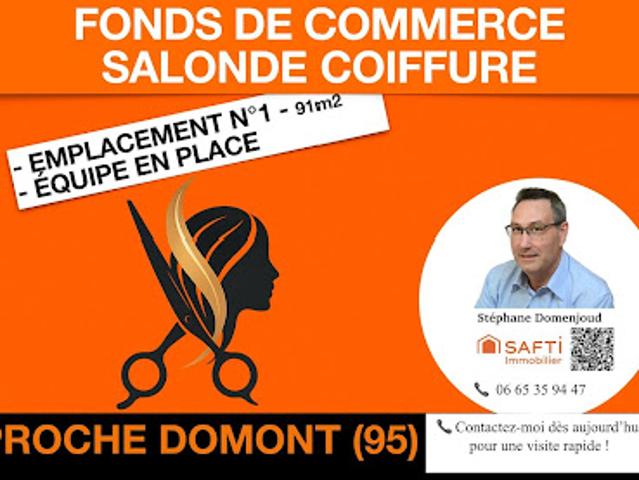 Local Commercial vente à Sarcelles, Domont