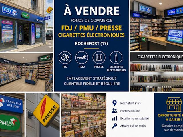 Local Commercial vente à Rochefort