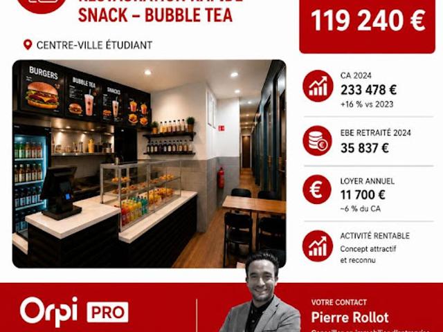 Local Commercial vente à Amiens