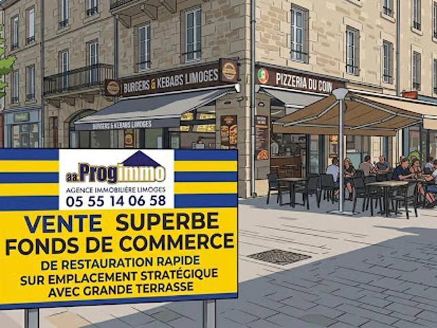 Local Commercial vente à Limoges