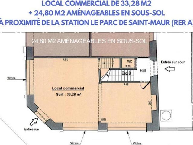 Local Commercial vente à Nogent-sur-Marne, Saint-maur-des-fossés