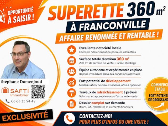 Local Commercial vente à Argenteuil, Franconville