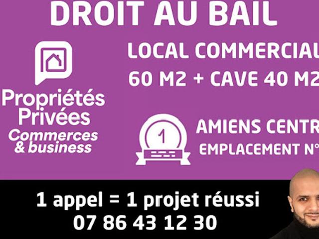 Local Commercial vente à Amiens