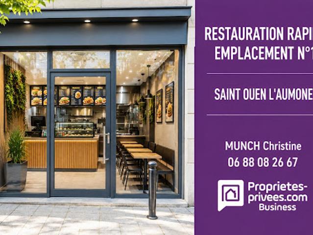 Local Commercial vente à Pontoise, Saint-ouen-l'aumône