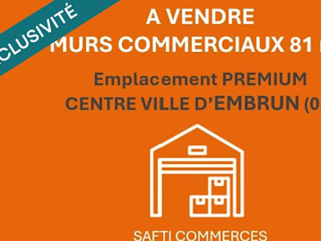 Local Commercial vente à Embrun, Hautes-Alpes