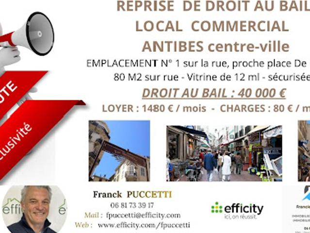Local Commercial vente à Grasse, Antibes