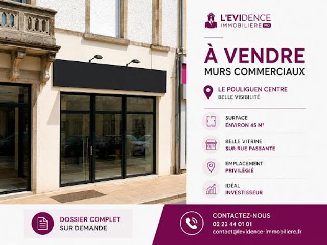 Local Commercial vente à Le Pouliguen, Loire-Atlantique