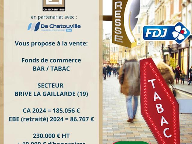 Local Commercial vente à Brive-la-Gaillarde, Brive-la-gaillarde