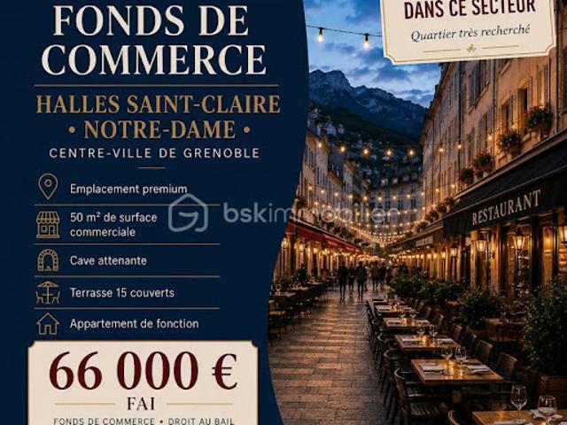 Local Commercial vente à Grenoble