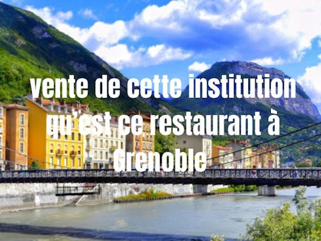 Local Commercial vente à Grenoble