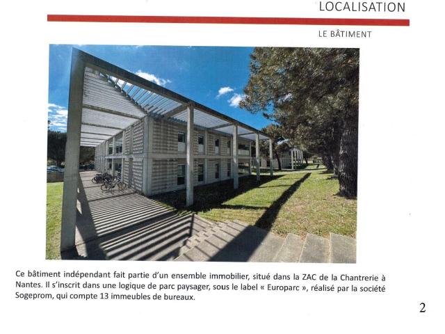 Bureau vente à Nantes