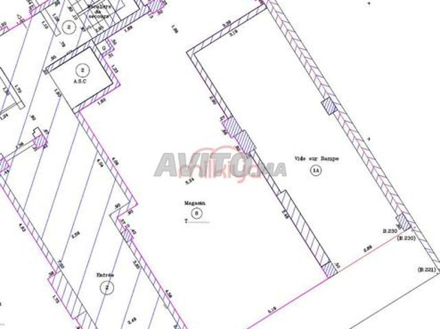 Local commercial vente à Anfa, Gharb-Chrarda-Beni Hssen