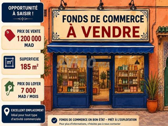 Local commercial vente à L'Oriental