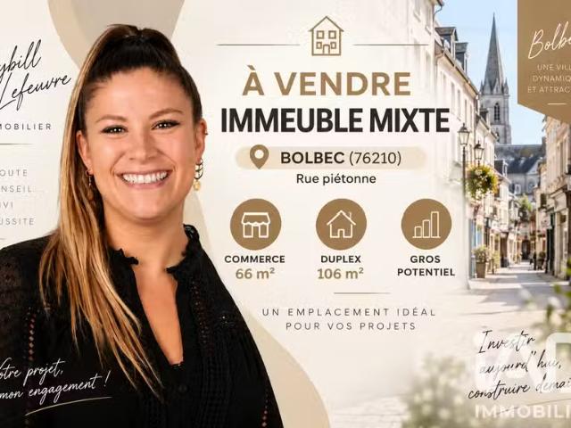 Local Commercial vente à Bolbec, Seine-Maritime