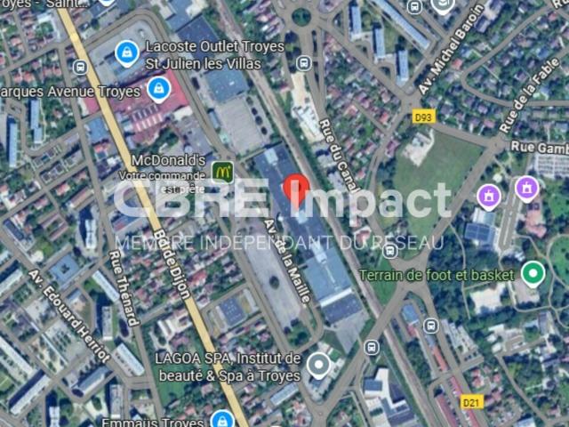 Local Commercial vente à Troyes, Saint-julien-les-villas
