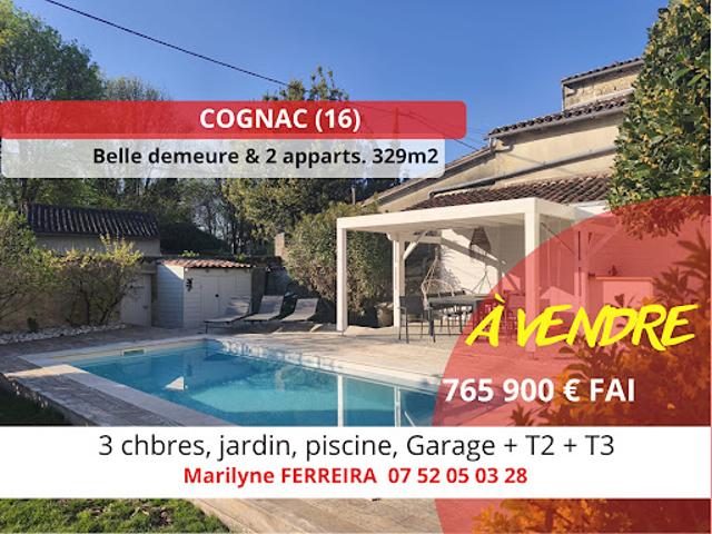 Maison vente à Cognac