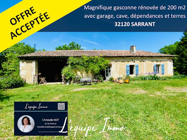 Maison vente à Condom, Sarrant