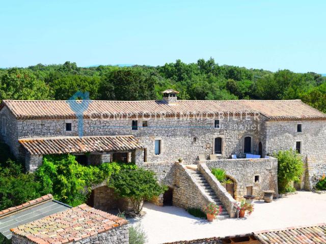 Maison vente à Nîmes, Goudargues