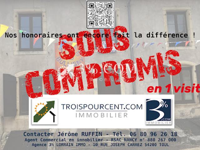 Maison vente à Toul, Bulligny